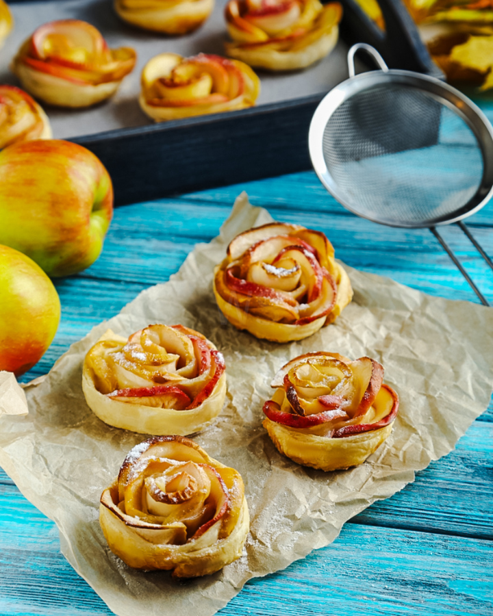 Boost Health with Apple Roses: Easy Puff Pastry & Pantry Staples